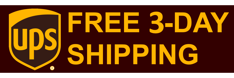 Free 3-Day Shipping